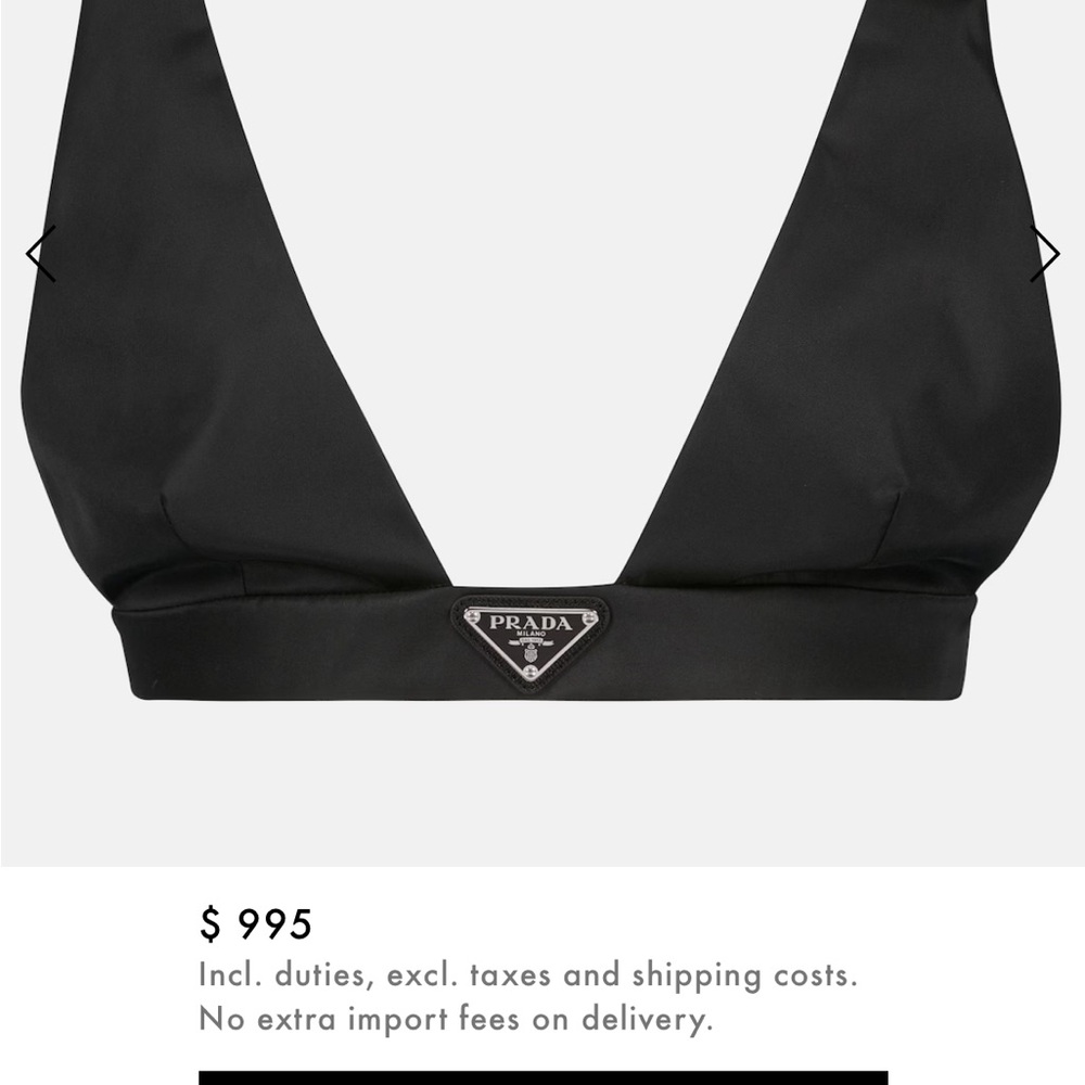 Prada Bra Top Size 42 - Picture 4 of 5
